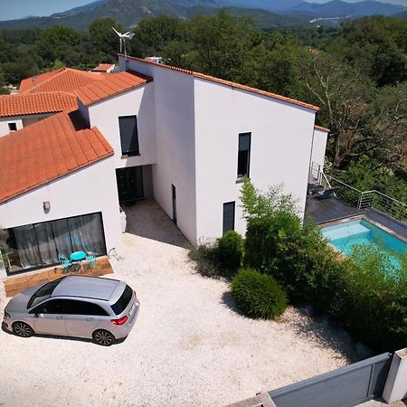 Villa Contemporaine, Jardin Mediterraneen Et Piscine Privee Saint-Jean-Pla-de-Corts ภายนอก รูปภาพ