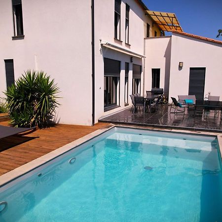 Villa Contemporaine, Jardin Mediterraneen Et Piscine Privee Saint-Jean-Pla-de-Corts ภายนอก รูปภาพ